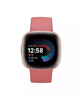 Fitbit | Versa 4 Pink Sand Copper Rose Smartwatch, 39mm,商家Macy's,价格¥897