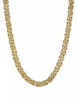 Oradina | 14K Yellow Gold Byzantine Necklace,商家Saks Fifth Avenue,价格¥12560