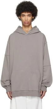 MM6 | Taupe Oversized Hoodie 