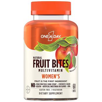 One A Day | Women¿s Natural Fruit Bites Multivitamin with Immune Health Support Apple商品图片,