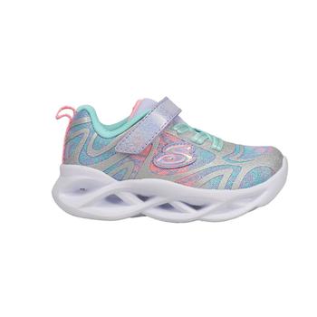 商品SKECHERS | Twisty Brights Glitter Slip On Sneakers (Toddler-Little Kid),商家SHOEBACCA,价格¥283图片