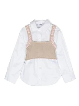 MSGM | Camicia Con Top,商家Italist,价格¥1763
