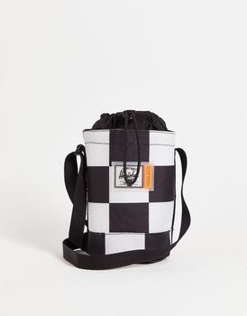 加拿大小黑瓶, Herschel Supply | Herschel Supply Co. bottle bag in black and white checkerboard商品图片 