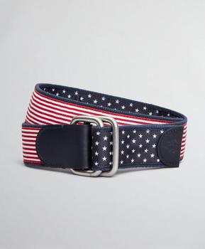 Brooks Brothers | Boys Reversible Stars and Stripes Belt商品图片,3.7折