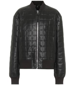 Bottega Veneta | Quilted leather bomber jacket商品图片,