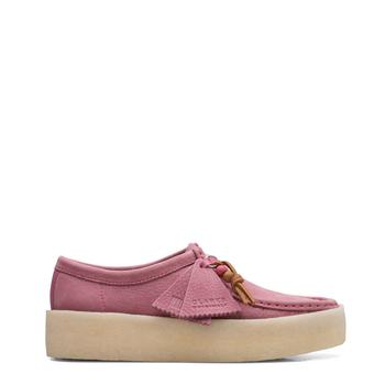 clarks originals, Clarks | Clarks Originals Womens Wallabee Cup Shoes Pink Nubuck商品图片 
