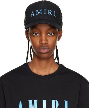 AMIRI | Black 'Amiri' Trucker Cap商品图片,独家减免邮费
