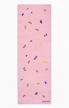 Yoga Zeal | Pink Butterfly Yoga Mat,商家PacSun,价格¥639