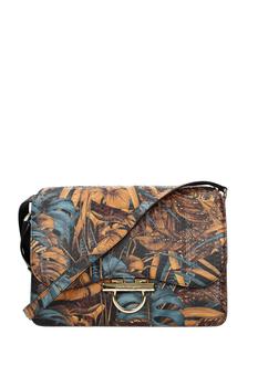 菲拉格慕包, Salvatore Ferragamo | Crossbody Bag joanne Leather Snake Multicolor商品图片 3.7折, 满$250享9.7折, 满折