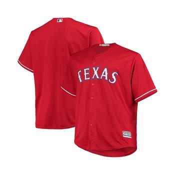 Majestic, Majestic | Men's Red Texas Rangers Alternate Official Cool Base Jersey商品图片 7.4折