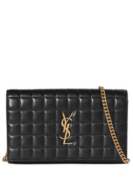 商品Yves Saint Laurent | Cassandre Matelassé Leather Chain Wallet,商家LUISAVIAROMA,价格¥14080图片