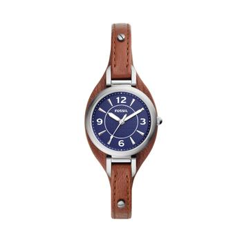 Fossil | Fossil Women's Carlie Three-Hand, Stainless Steel Watch商品图片,4折