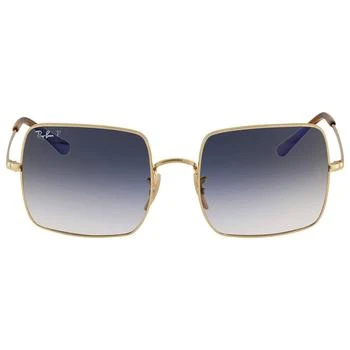 Ray-Ban | Square 1971 Classic Polarized Blue/Grey Gradient Unisex Sunglasses RB1971 914778 54 4.4折, 满$200减$10, 满减