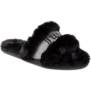Juicy Couture正品, Juicy Couture | Juicy Couture Womens Gravity Faux Fur Slip-On Slide Slippers商品图片 6.6折