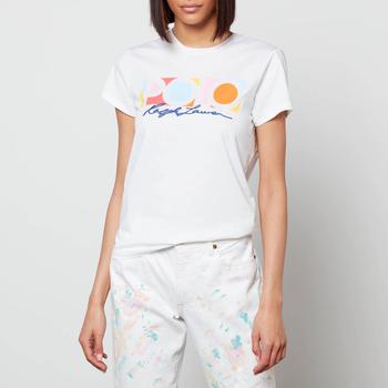 Ralph Lauren | Polo Ralph Lauren Women's Polo Logo T-Shirt - White商品图片,5折