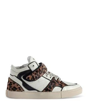 Women's Flash Lace Up Mid Top Sneakers,价格$666.43