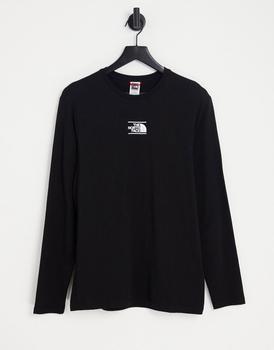 The North Face | The North Face Center Dome long sleeve t-shirt in black Exclusive at ASOS商品图片,