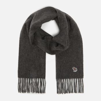 推荐PS Paul Smith Logo-Patch Lambwool Scarf商品