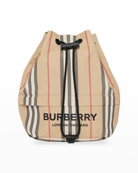 burberry包, Burberry | Phoebe Heritage Stripe Bucket Bag商品图片 