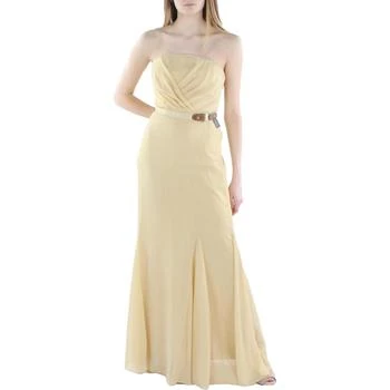 推荐Lauren Ralph Lauren Womens Shimmer Strapless Evening Dress商品