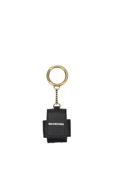 Balenciaga | Gift ideas and Objects airpods second generation case Leather Black White,商家Wanan Luxury,价格¥1244