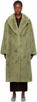 推荐Green Maria Faux-Fur Coat商品