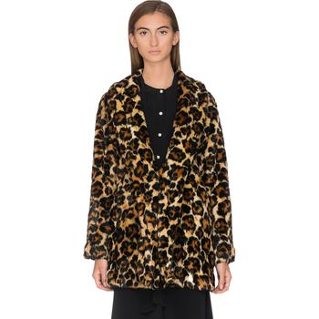 Alexander McQueen | Leopard Faux Fur Coat - Leopard Print商品图片,3.1折×额外8.5折, 额外八五折