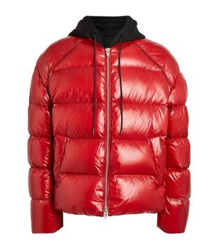 推荐Down-Fill Quilted Jacket with Detachable Hoodie商品