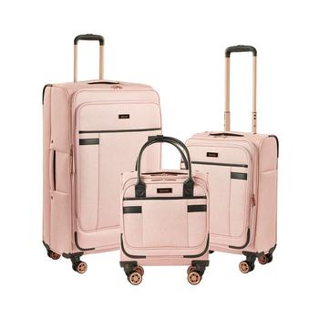 Kensie是什么牌子, Kensie | Hudson Expandable Rolling Softside Luggage Set, 3 Piece商品图片 3.6折