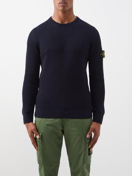 Crew-neck wool sweater product img