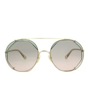 Chloé | Round-Frame Metal Sunglasses,商家Maison Beyond,价格¥1017