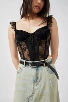 Urban Outfitters | Thin XL Western Belt,商家Urban Outfitters,价格¥45