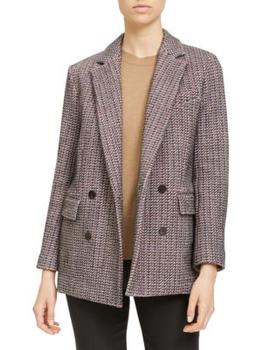 商品Theory | Piazza Walden Tweed Jacket,商家Saks OFF 5TH,价格¥1209图片
