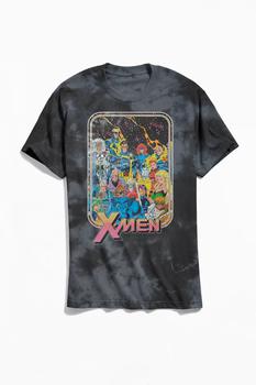 Urban Outfitters | Marvel X-Men ‘70s Tie-Dye Tee商品图片,