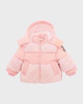 Burberry | Girl's Calder Puffer Fleece Jacket, Size 6M-2商品图片,