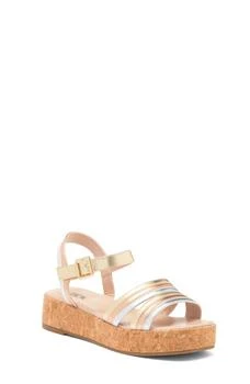 Nordstrom | Kids' Katherine Cork Platform Sandal,商家Nordstrom Rack,价格¥162