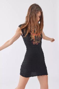 Urban Outfitters | UO Tatum Smocked Mini Dress商品图片,1.6折, 1件9.5折, 一件九五折