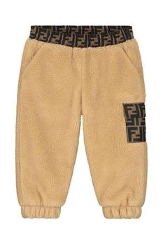 Fendi | Fendi Kids FF-Motif Fleece Pants,商家Cettire,价格¥2028