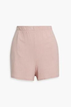Cosabella | Molly ribbed stretch-modal pajama shorts,商家THE OUTNET US,价格¥87