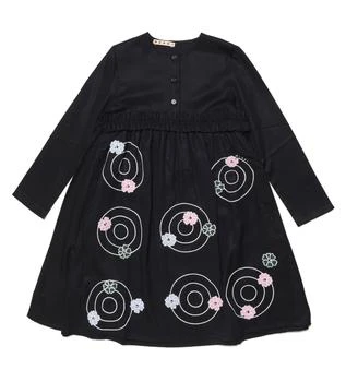Marni | Marni Kids Floral Embroidered Crewneck Dress 6.2折