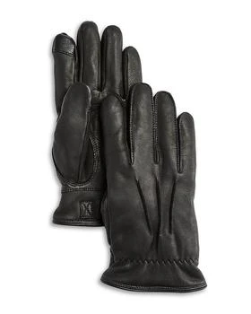 UGG | Men's 3 Point Leather Gloves,商家Bloomingdale's,价格¥723