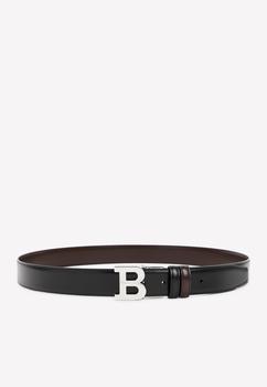 Bally | Leather B Buckle Belt商品图片,6.8折