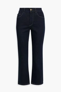 DL1961 | Patti cropped high-rise straight-leg jeans 5折, 独家减免邮费