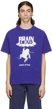 Brain Dead | Blue Peace Of Time T-Shirt商品图片,独家减免邮费