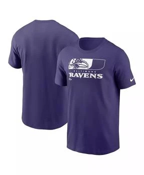 NIKE | Men's Purple Baltimore Ravens Air Essential T-Shirt,商家Macy's,价格¥262