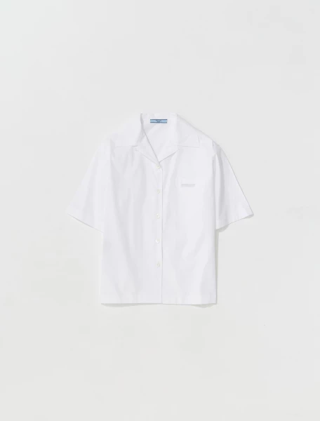 Prada | PRADA 女士白色衬衫 P433BY-10IV-F0009商品图片,独家减免邮费