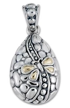 SAMUEL B. | Sterling Silver & 18K Gold Butterfly Pendant,商家Nordstrom Rack,价格¥522