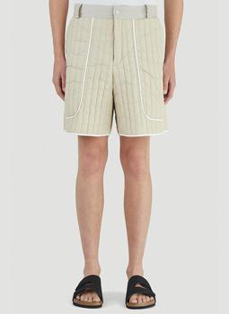 Birkenstock是什么牌子, Birkenstock | Birkenstock X Toogood The Beachcomber Quilted Shorts商品图片 5.4折