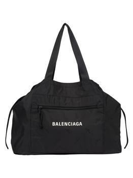 Balenciaga | BALENCIAGA Street Style Plain Logo Tote Bag Black商品图片,满$175享8.9折, 满折