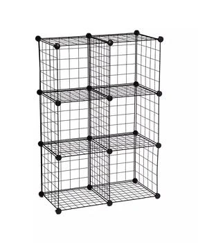 Honey Can Do | Modular Mesh Storage Cube, Set of 6,商家Macy's,价格¥397